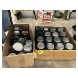 (2) Boxes Jars