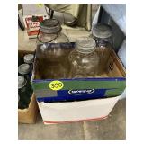 (2) Boxes Jars