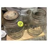 (2) Pickle Jars