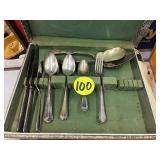 (2) Partial Sets Serving Utensils - Fork &...