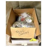 50+ Zinc Lids & Assorted Canning Rings