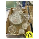 Cruet & Pressed Glass