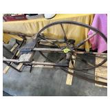 Primitive Wheelbarrow Seeder without Box