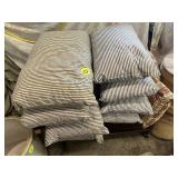 (9) Feather Pillows