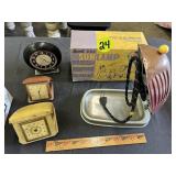 Sperti Sunlamp & Travel Clocks