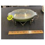 Glasbake Vintage Covered Casserole
