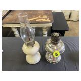 Rayo Metal & Stoneware Kerosene Lamps