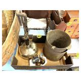 Coleman Gas Lamp & Misc.