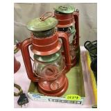 (2) Kerosene Lamps