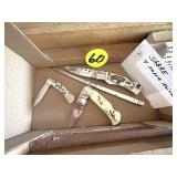 (4) Sabre Jack Knives