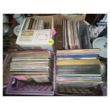 (4) Boxes LP Records