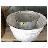 (2) Wash Tubs