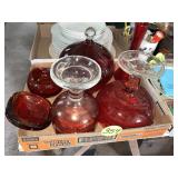 Red Glassware