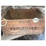 Wood Powder Box