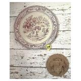 Large Round Tray & Misc.