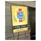 Old Style Lighted Sign