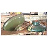 (2) Enamel Reflectors