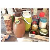 Thermos & Plastic Dispensers