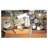 (3) Boxes Aluminum Pans