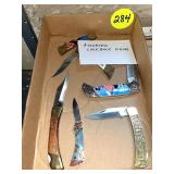 (6) Lock Blade Knives