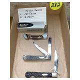 (3) Ka-Bar Knives