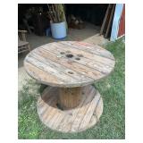 (2) Wood Spools