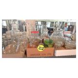 (3) Boxes Glassware