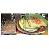 Trays & Glasses