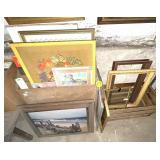 Assorted Frames & Pictures