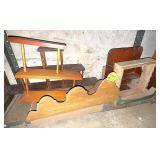 (2) Boxes Wood Items