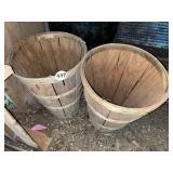 (2) Bushel Baskets