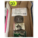 (3) Belt Buckles