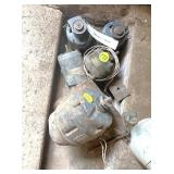 (4) Electric Motors (Work) & 220V (Untested)