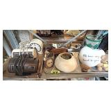 Clocks, Tray & Misc.