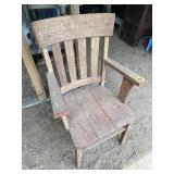 Wood Arm Chair