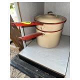 Enamel Double Boiler