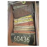 Vintage License Plates
