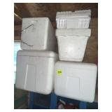 Styrofoam Coolers