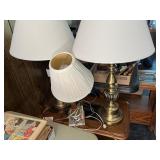 (3) Table Lamps