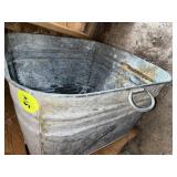 Galvanized Wash Tub