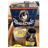 Household Oil Can & Paint Thinner