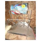 Metal Magazine Rack & Firewood Holder