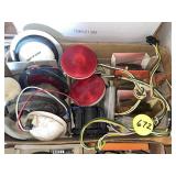 (3) Boxes Reflectors, Trailer Mirror & Trailer...