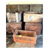 Wood Ammo Boxes