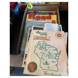 Assorted Road Maps & Atlases