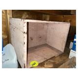 Pink Painted Wooden Box