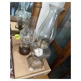 (2) Kerosene Oil Lamps