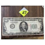1934 $100 Federal Reserve Note