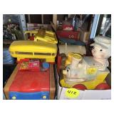 Assorted Toys & Playschool Bus
