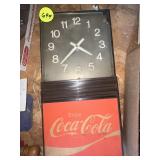 Coca Cola Clock (Damaged)